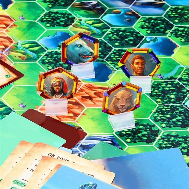 City Chess Competitive Board Game Cards