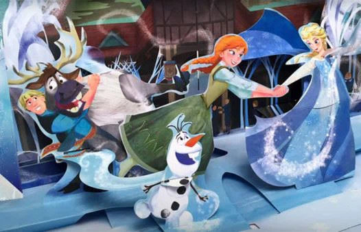 Frozen Pop Up Book Matthew Reinhart