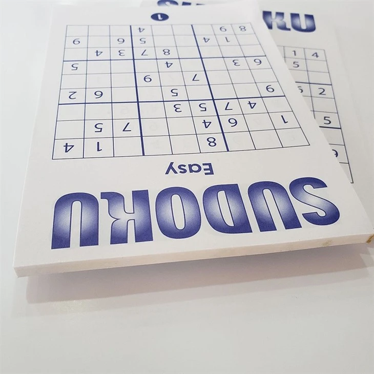 Paper Children's Sudoku Nine-square Grid