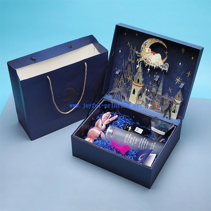 Rainbow Paradise Children's Cartoon Three-dimensional Gift Box